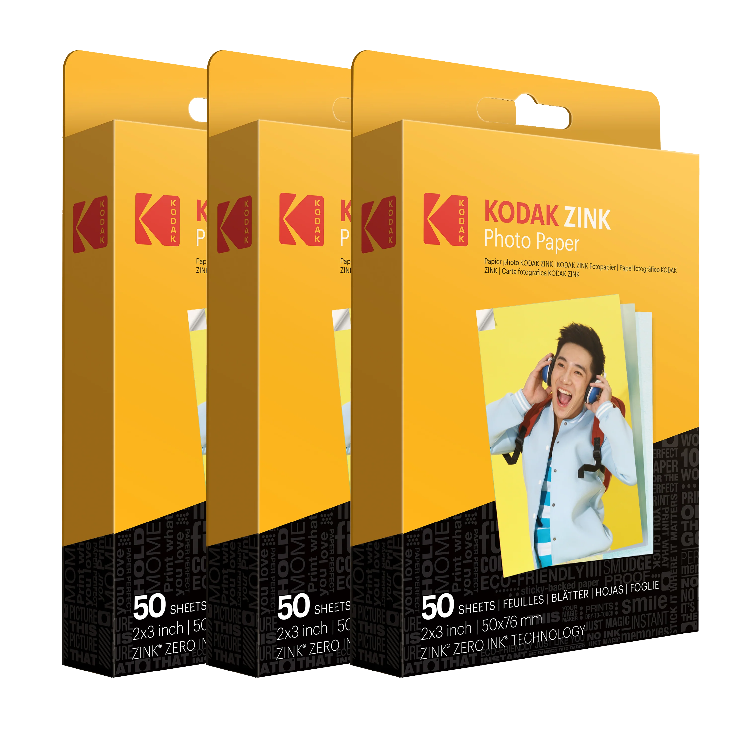 KODAK 2"x3"  Zink instant Photo Paper (150 Pack)