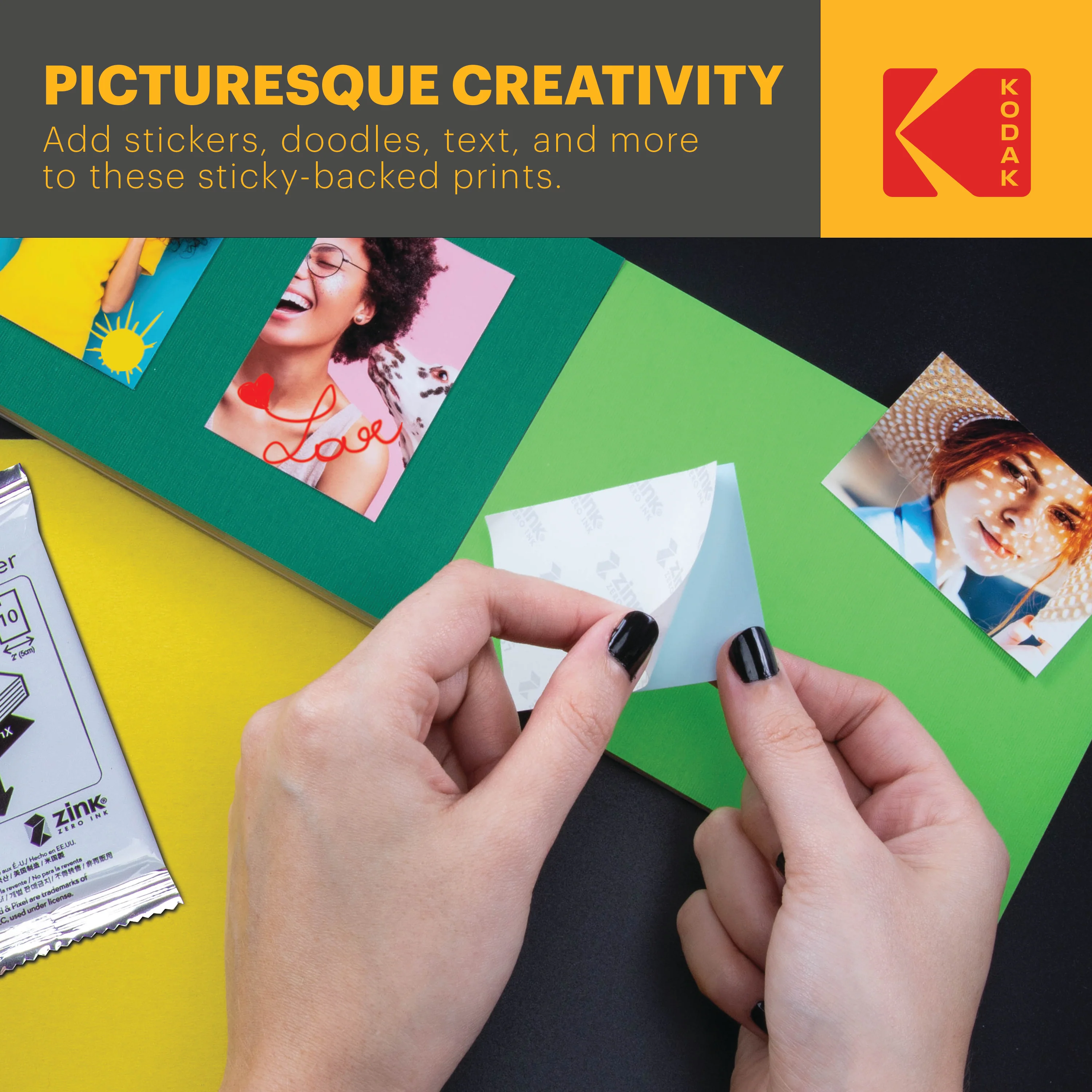 KODAK 2"x3"  Zink instant Photo Paper (150 Pack)